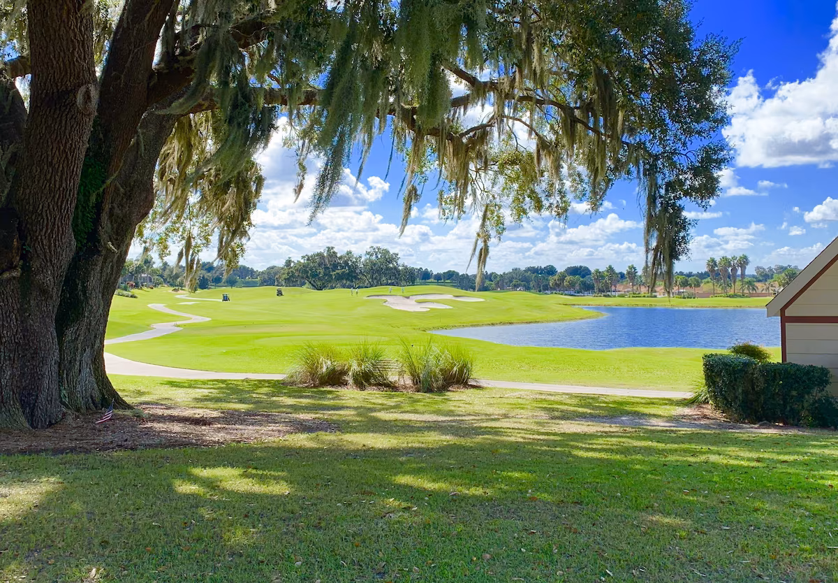Executive golf course 3 minutes away